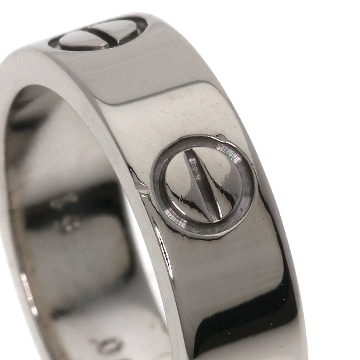 CARTIER カルティエ ラブリング #51 リング・指輪 K18WG レディース [中古]