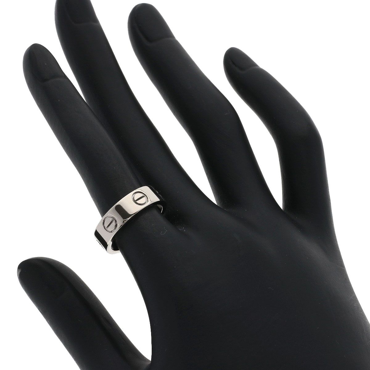 CARTIER カルティエ ラブリング #51 リング・指輪 K18WG レディース [中古]