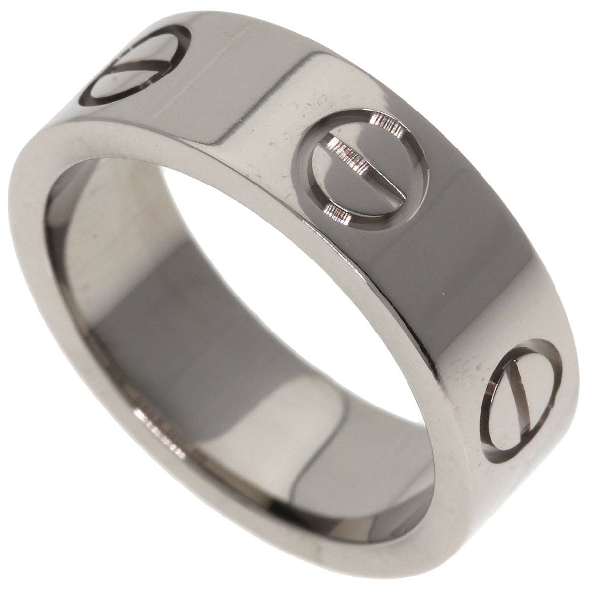 CARTIER カルティエ ラブリング #47 リング・指輪 K18WG レディース [中古]