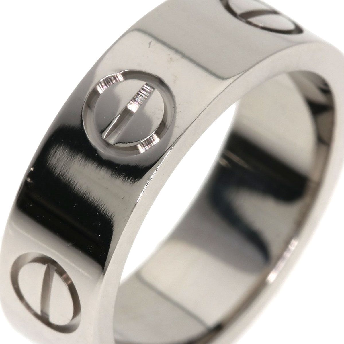 CARTIER カルティエ ラブリング #47 リング・指輪 K18WG レディース [中古]