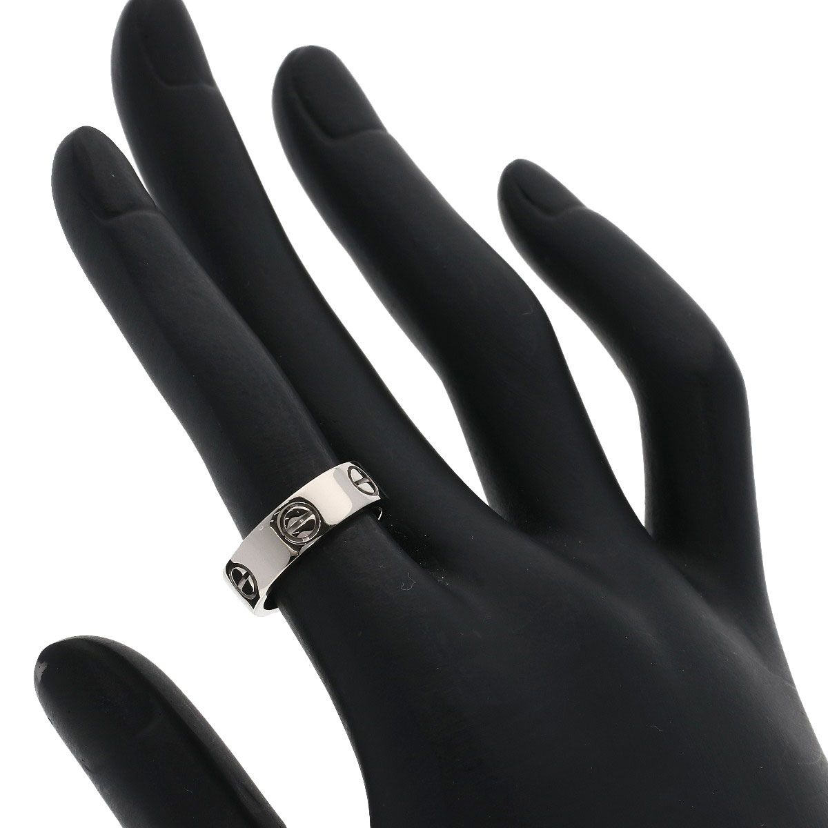 CARTIER カルティエ ラブリング #50 リング・指輪 K18WG レディース [中古]