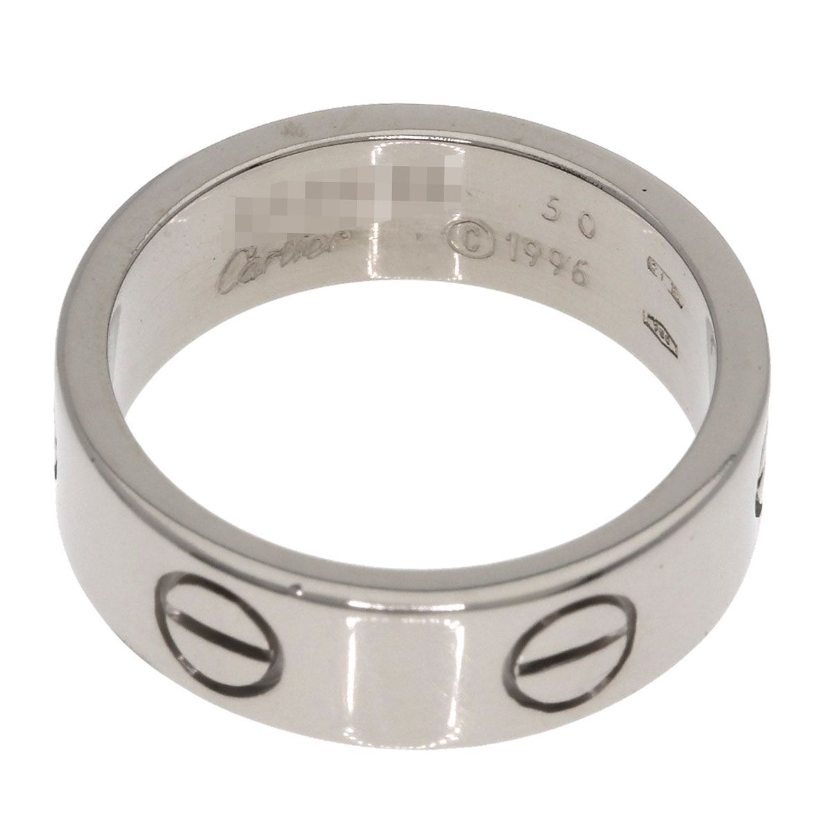 CARTIER カルティエ ラブリング #50 リング・指輪 K18WG レディース [中古]