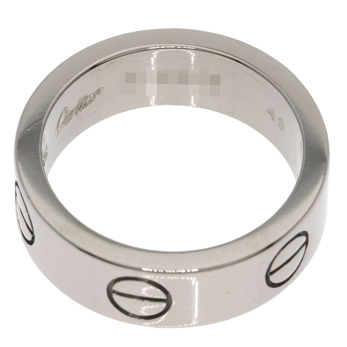 CARTIER カルティエ ラブリング #48 リング・指輪 K18WG レディース [中古]