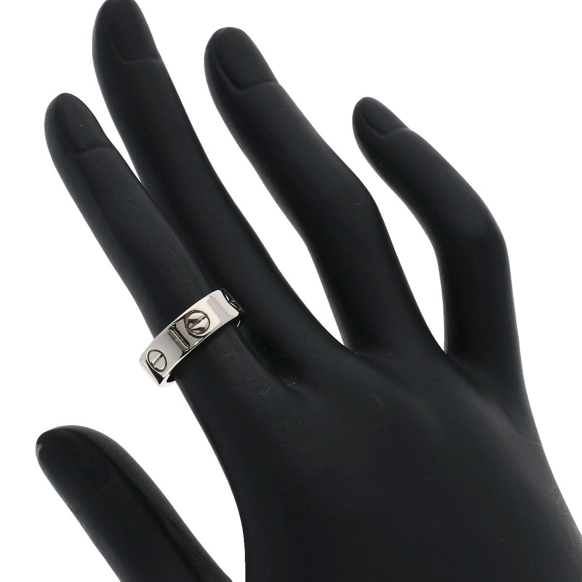 CARTIER カルティエ ラブリング #48 リング・指輪 K18WG レディース [中古]