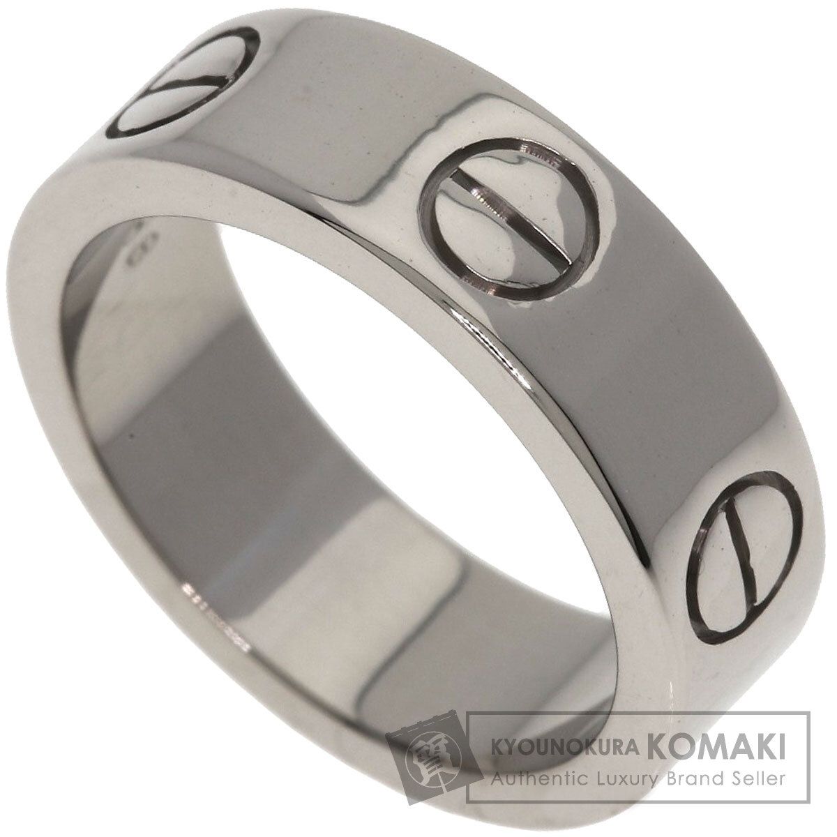 CARTIER カルティエ ラブリング #48 リング・指輪 K18WG レディース [中古]