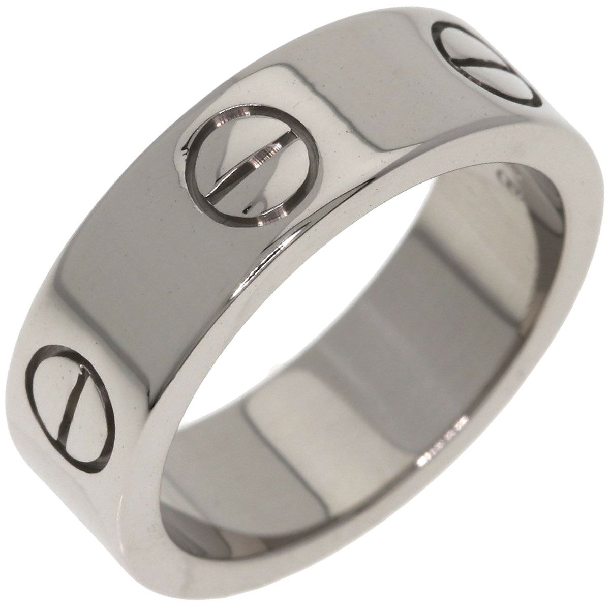 CARTIER カルティエ ラブリング #48 リング・指輪 K18WG レディース [中古]