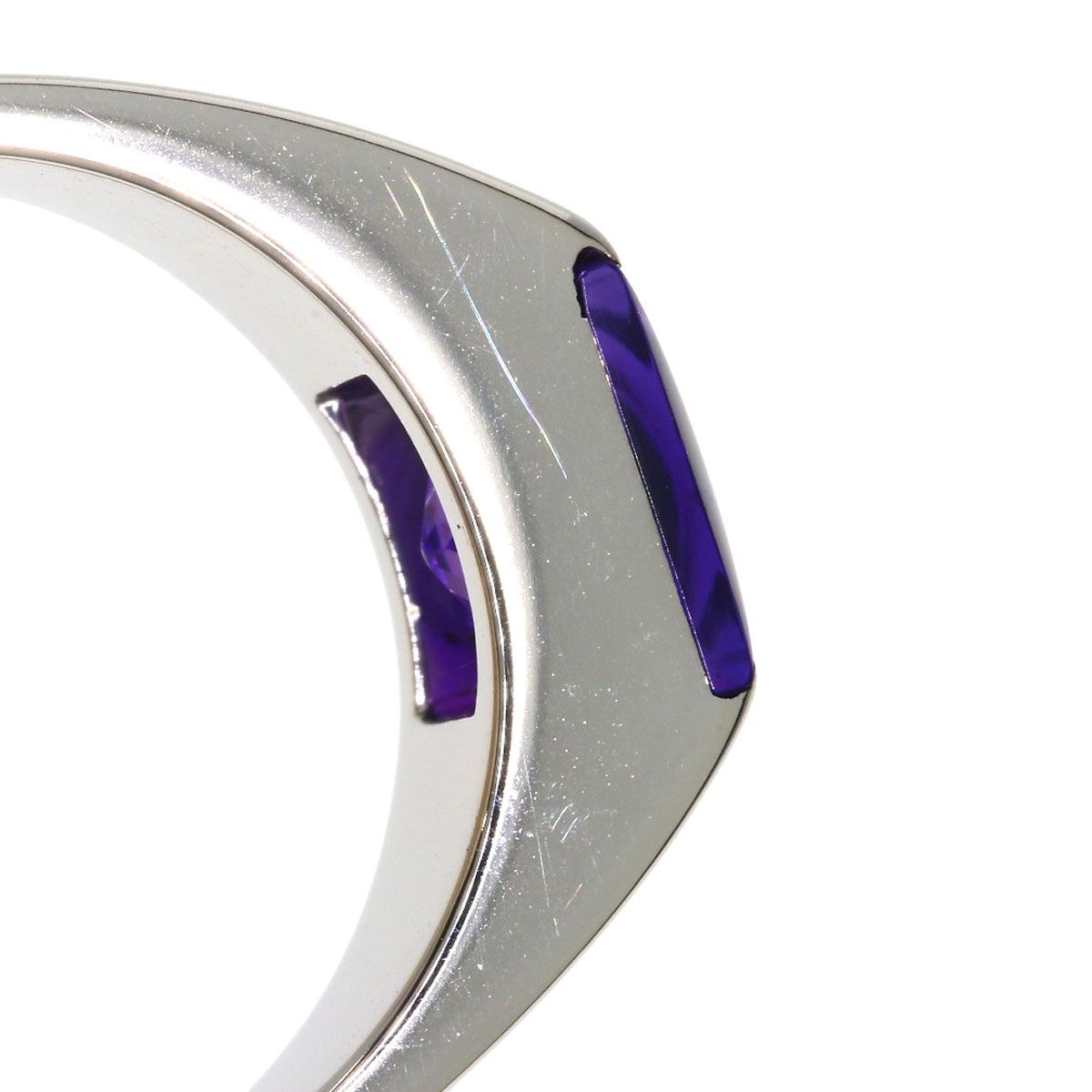 CARTIER カルティエ タンクリング #58 リング・指輪 K18WG レディース [中古]