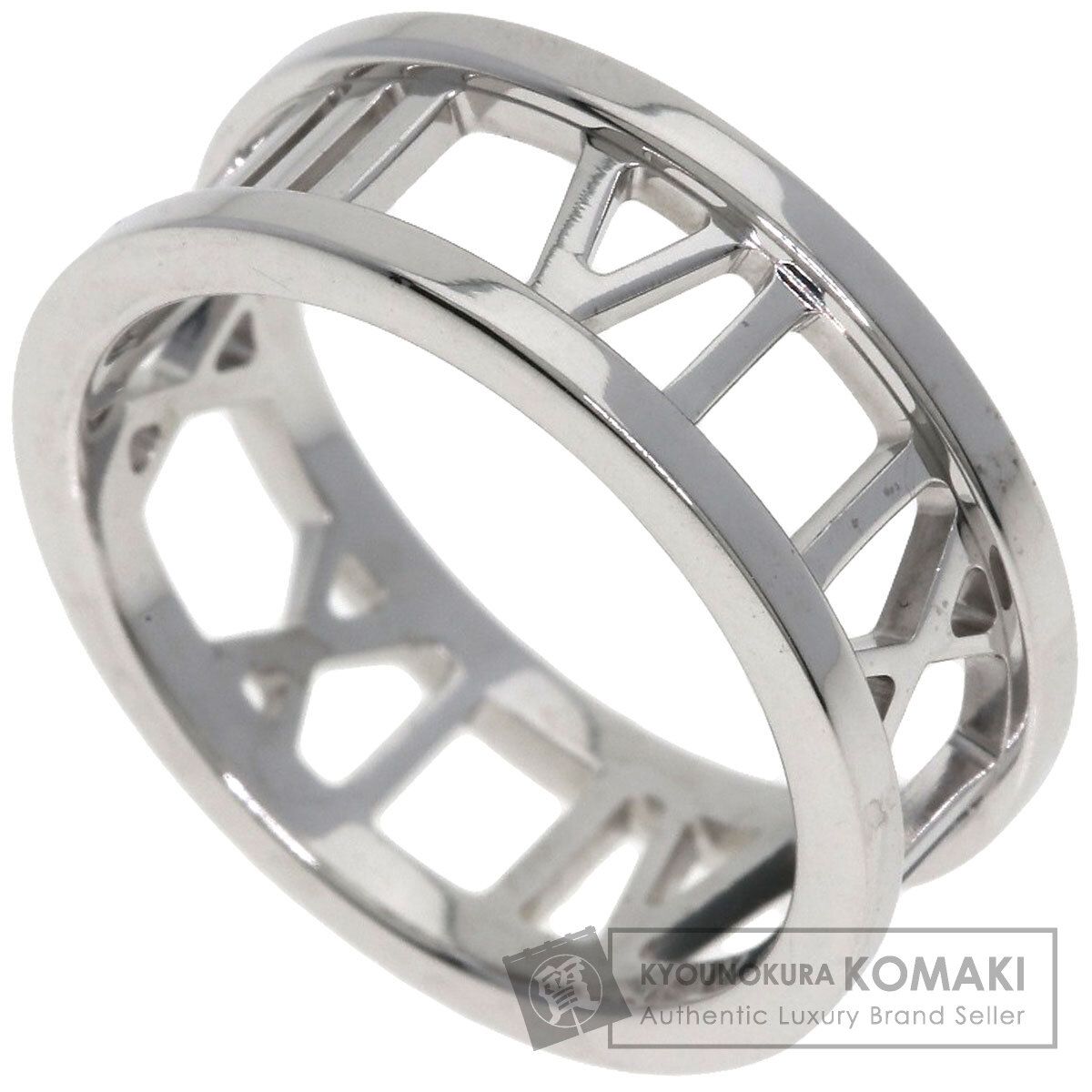 TIFFANY&Co. ティファニー オープン アトラス リング・指輪 K18WG レディース [中古]