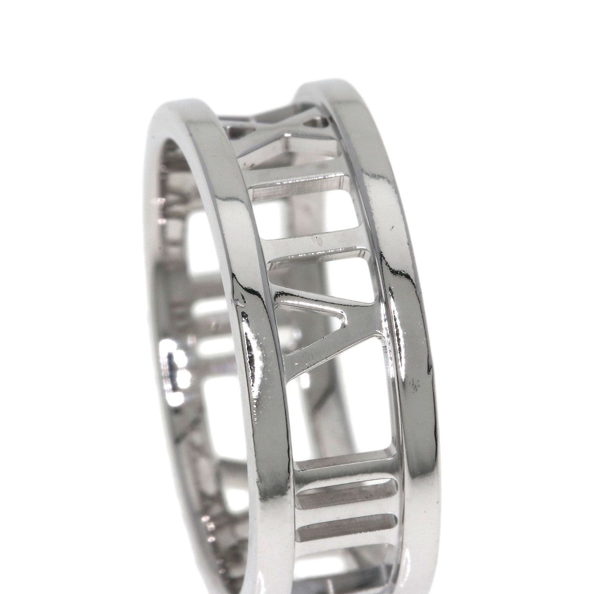 TIFFANY&Co. ティファニー オープン アトラス リング・指輪 K18WG レディース [中古]