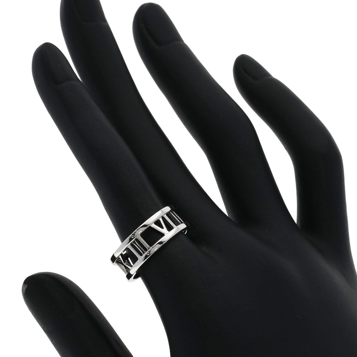 TIFFANY&Co. ティファニー オープン アトラス リング・指輪 K18WG レディース [中古]