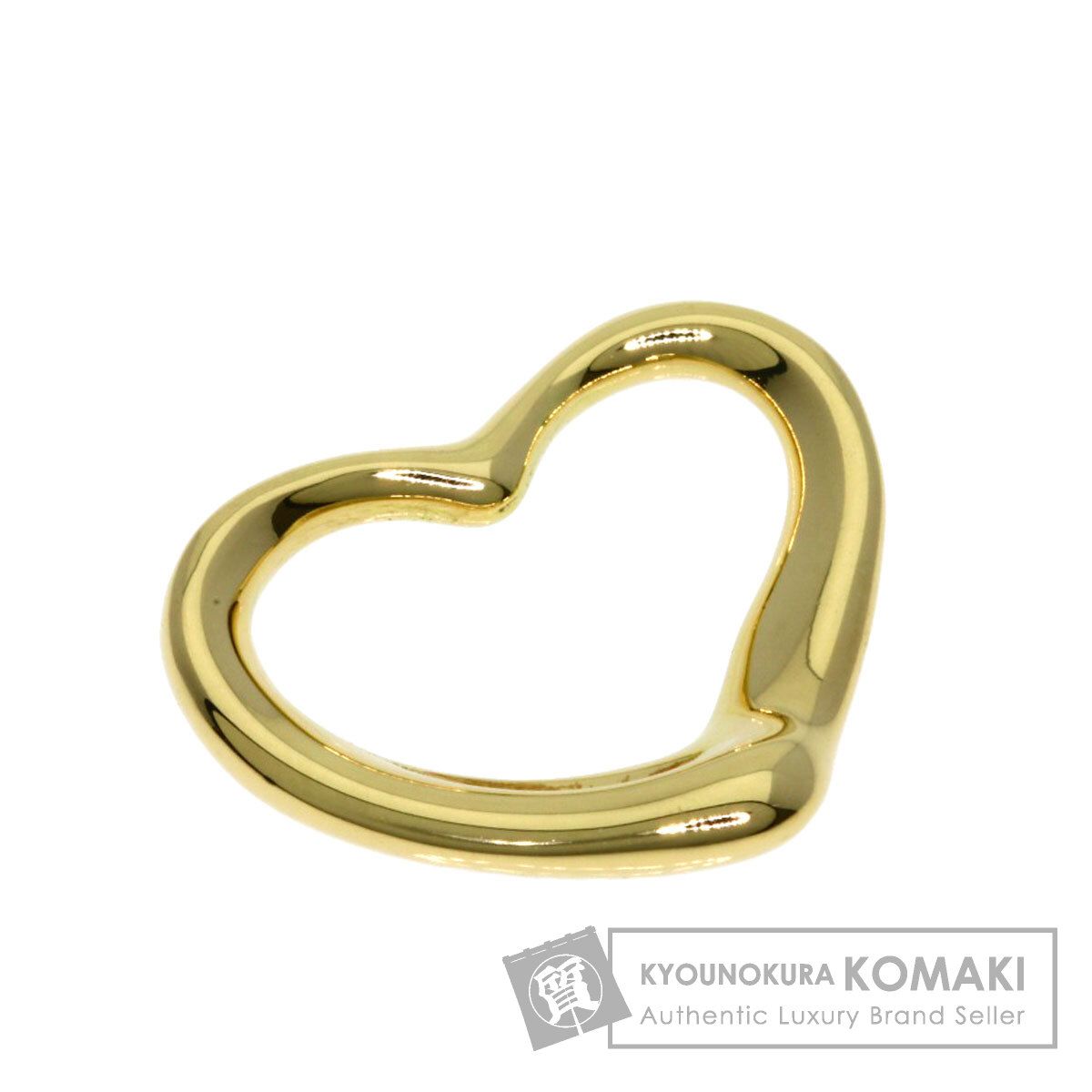 TIFFANY&Co. ティファニー オープンハート ペンダントトップ K18YG