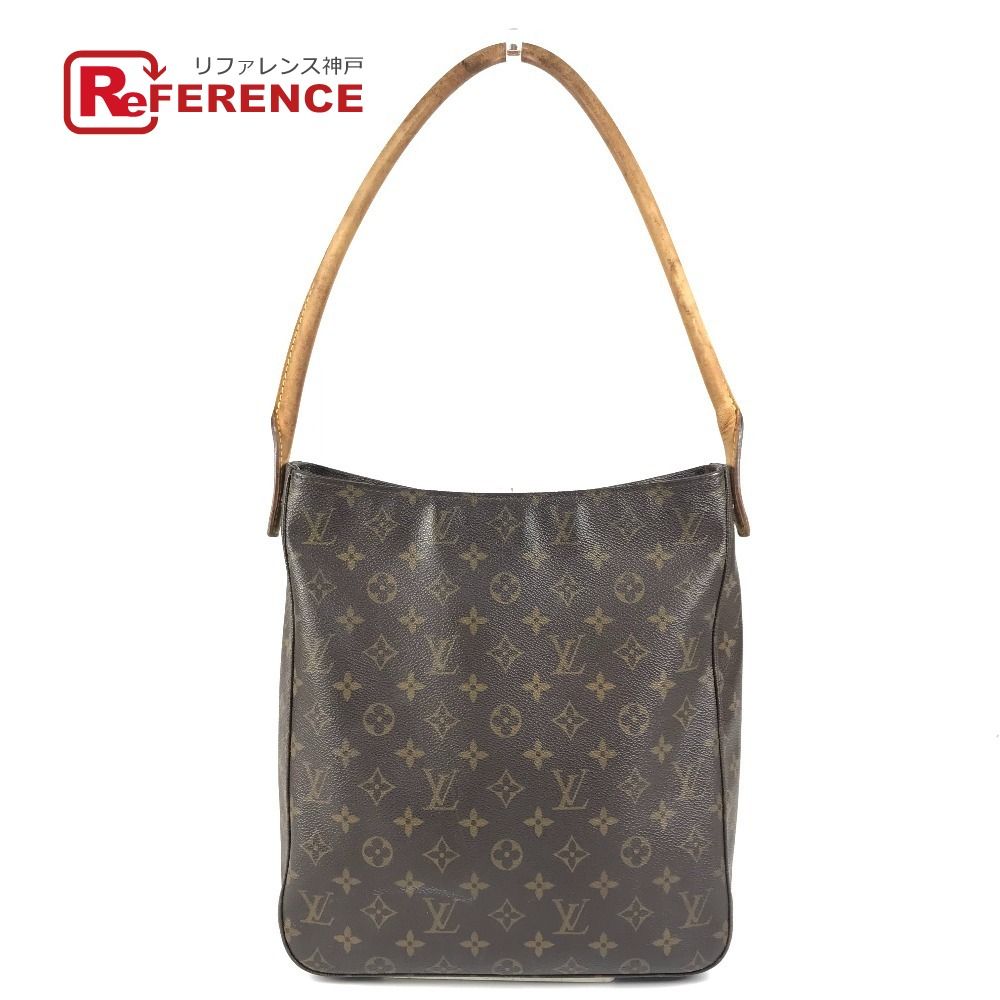 LOUIS VUITTON ルイヴィトン ショルダーバッグ ルーピングGM ルーピング GM M51145 モノグラムキャンバス ブラウン