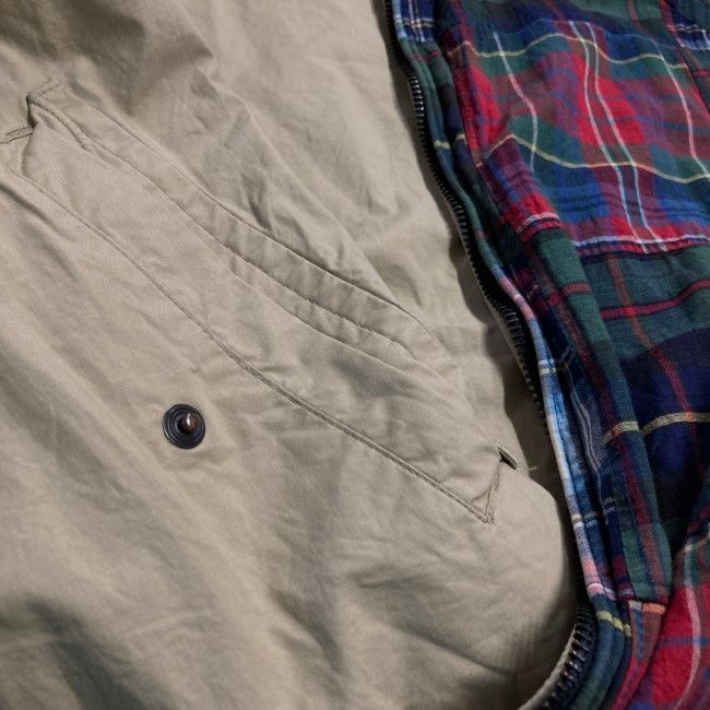 【中古】 NAUTICA スウィングトップ 90s vintage 90年代 ブルゾン アウター ハイネック フルジップ チェック ストリート 古着 /1952 【中古】 NAUTICA スウィングトップ 90s vintage 90年代 ブルゾン アウター ハイネック フルジップ チェック ストリート 古着 /1952