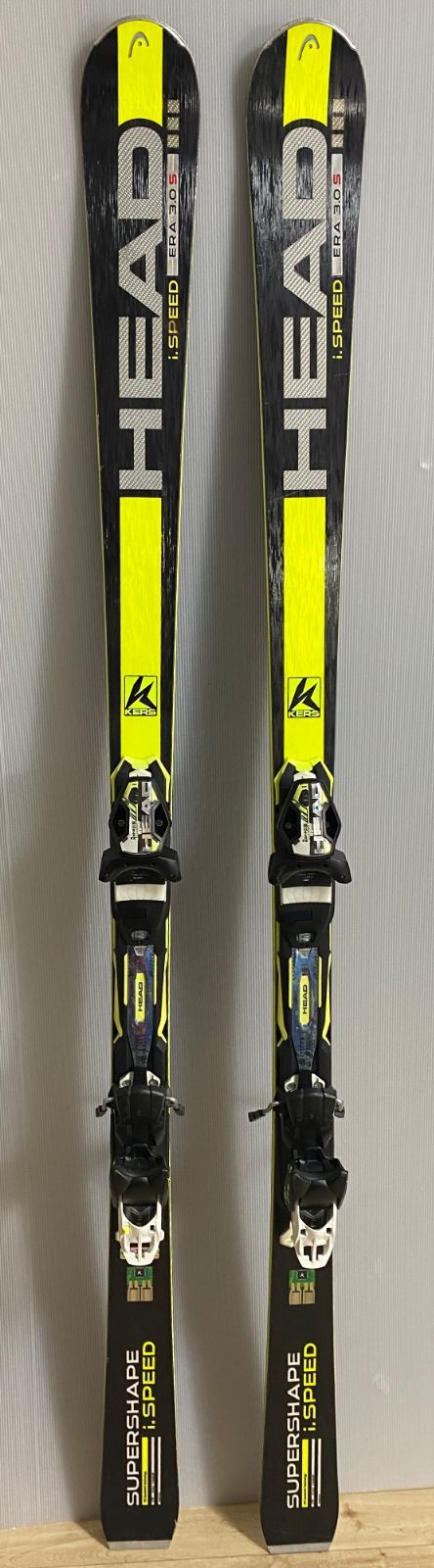 HEAD ヘッド SUPER SHAPE i SPEED スキー板 イエロー アウトドア 全長167cm H A031909 M