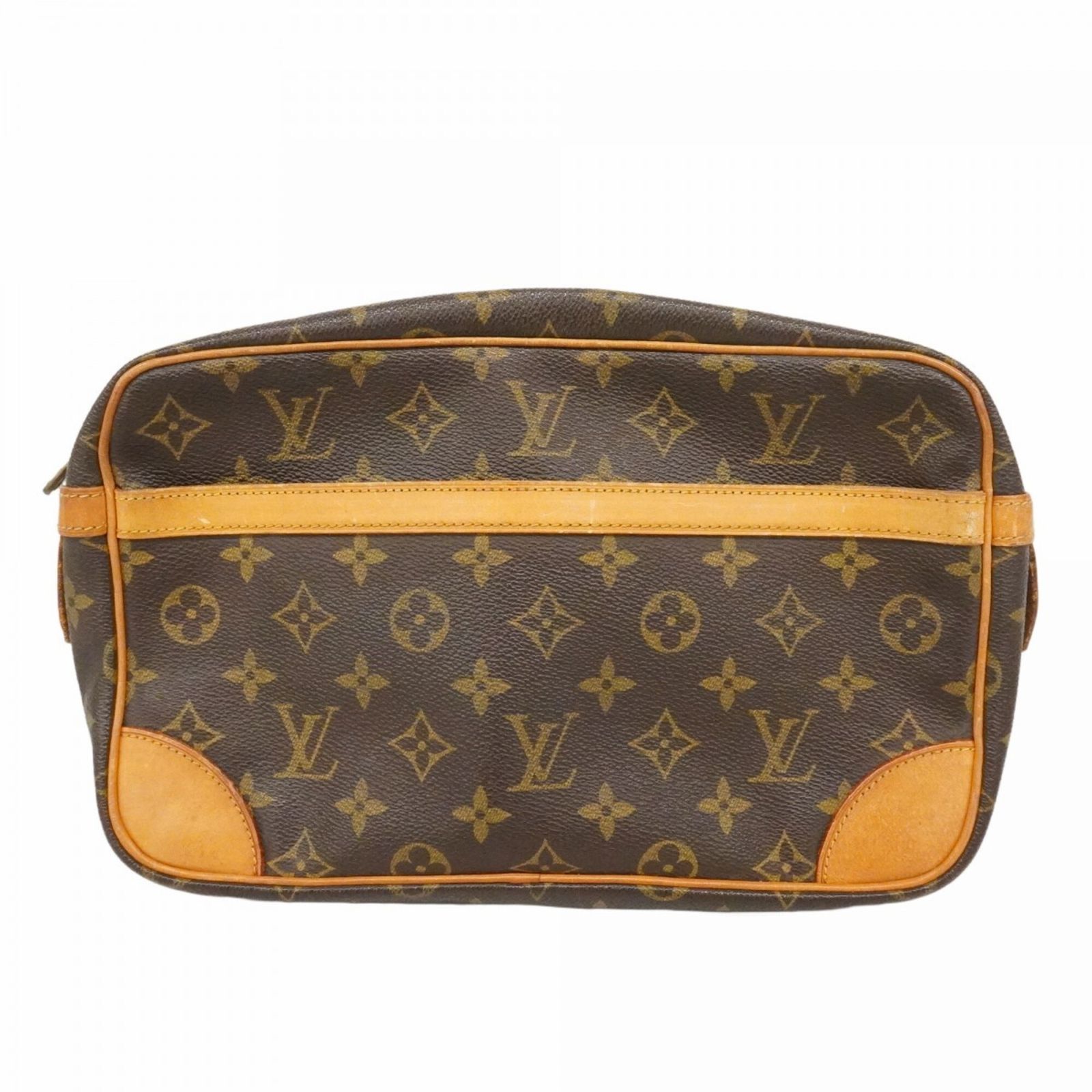 ルイ・ヴィトン(Louis Vuitton) ルイ・ヴィトン クラッチバッグ モノグラム コンピエーニュ28 M51845 ブラウンメンズ レディース