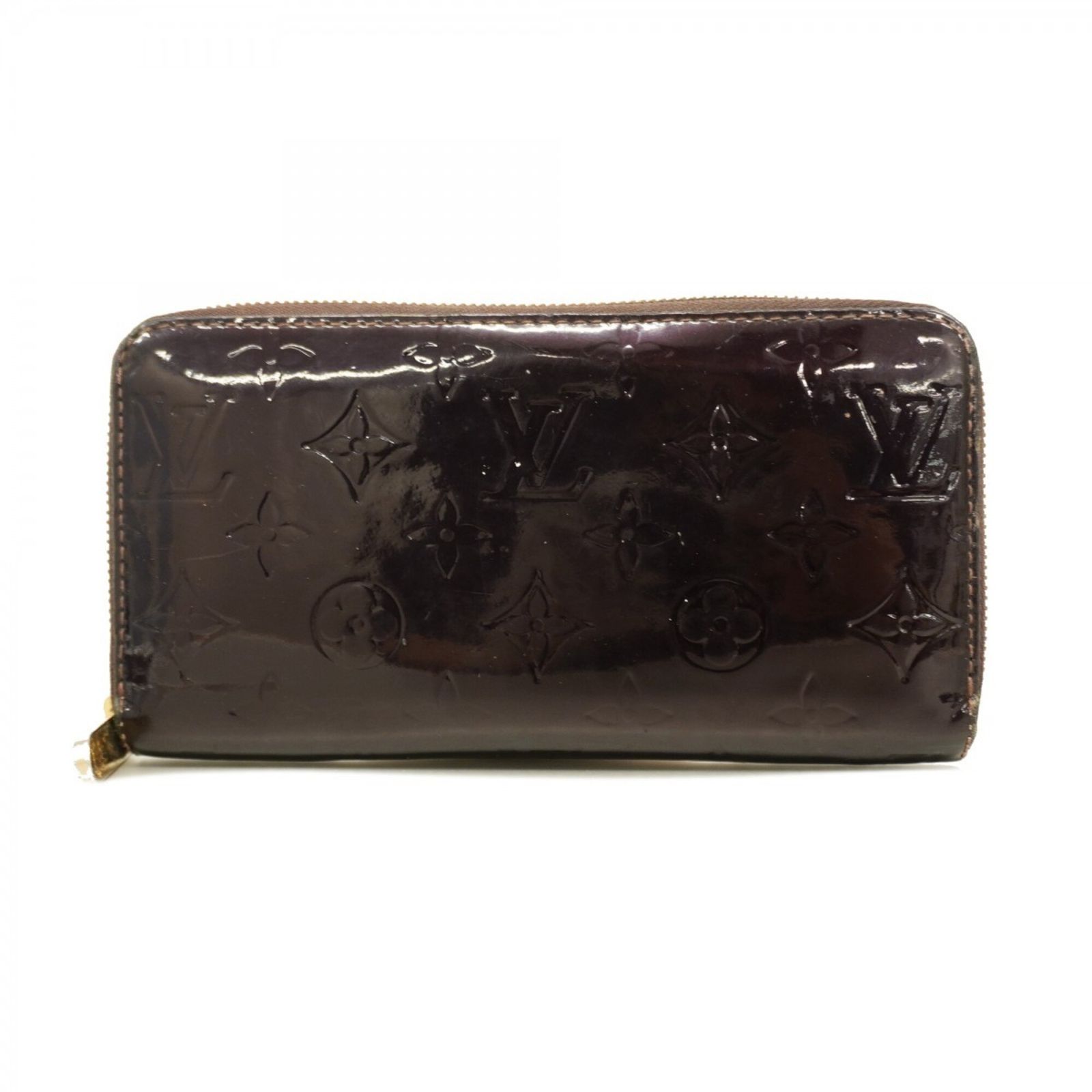 ルイ・ヴィトン(Louis Vuitton) ルイ・ヴィトン 長財布 ヴェルニ ジッピーウォレット M93522 アマラントレディース