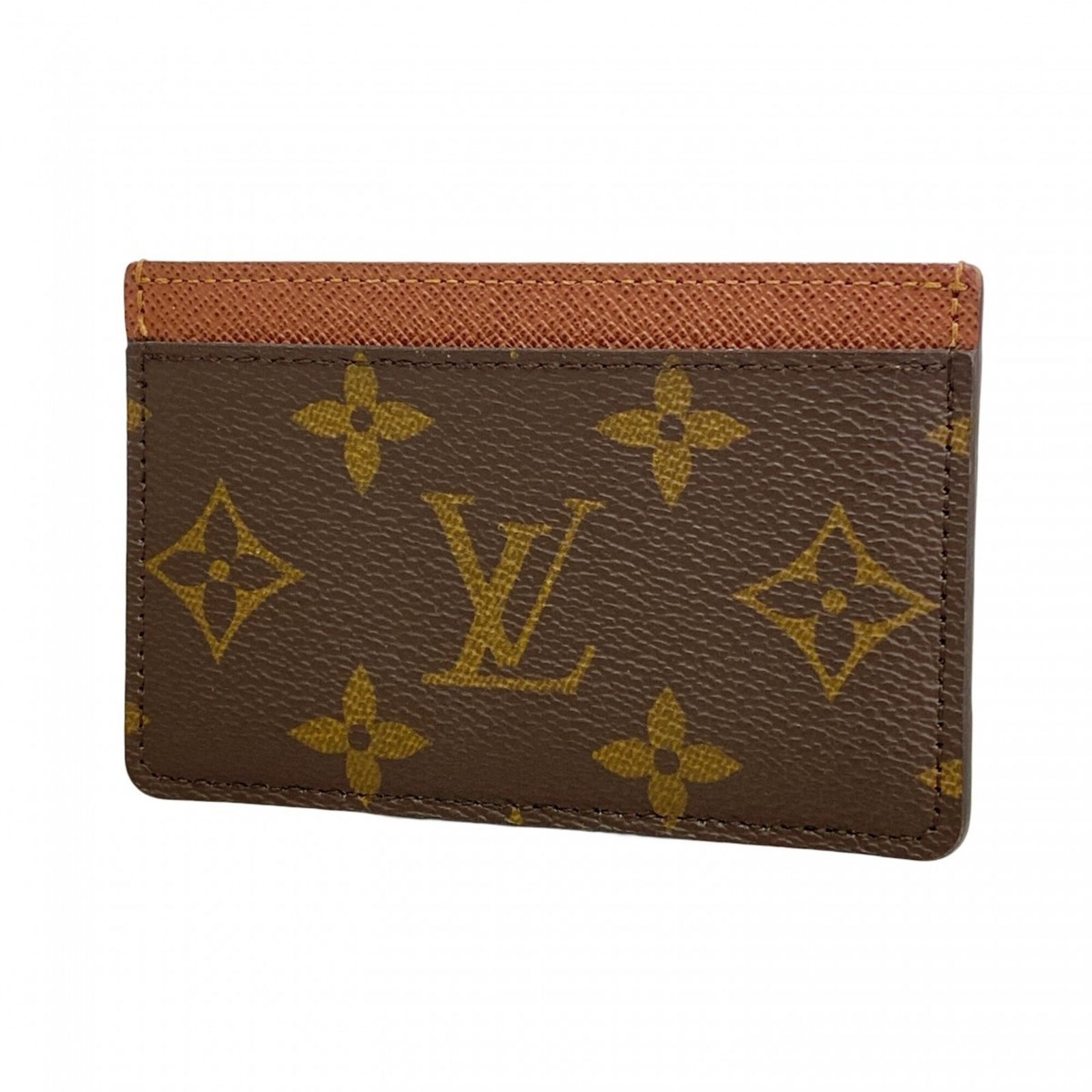 ルイ・ヴィトン(Louis Vuitton) ルイ・ヴィトン 名刺入れ・カードケース モノグラム ポルトカルトサーンプル M61733 ブラウンメンズ レディース