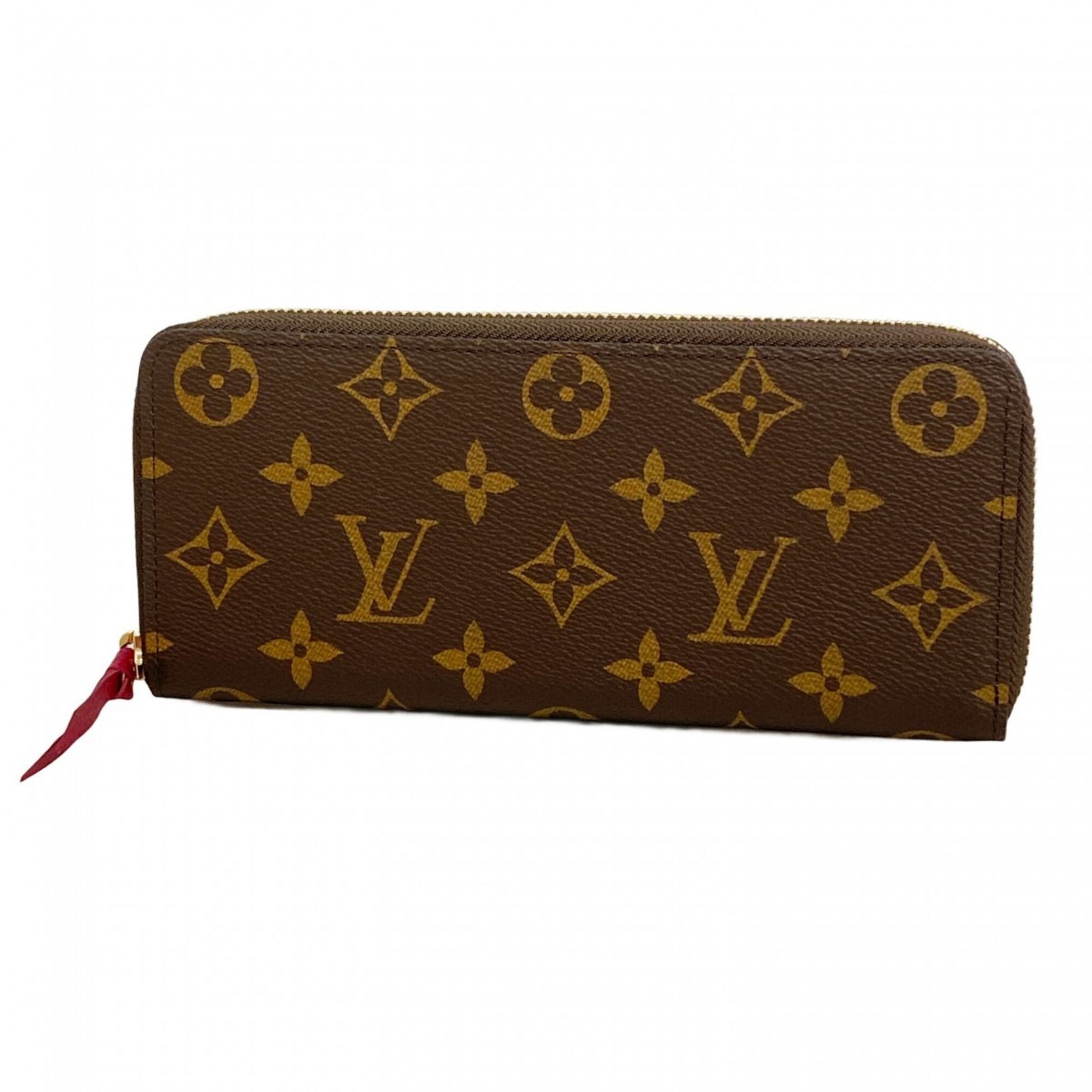 ルイ・ヴィトン(Louis Vuitton) ルイ・ヴィトン 長財布 モノグラム ポルトフォイユクレマンス M60742 フューシャレディース