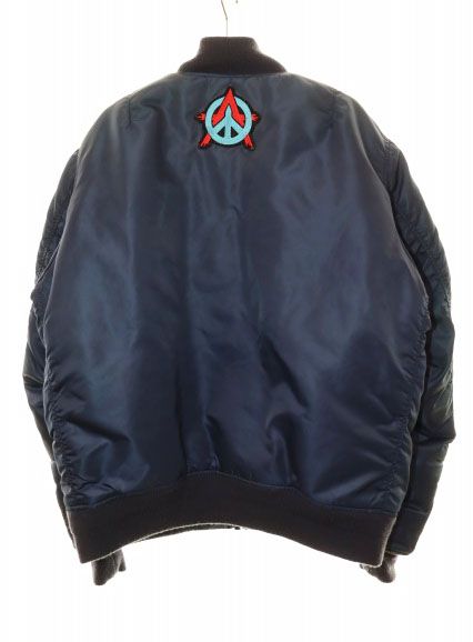 ショット SCHOTT × STUSSY STUSSYGEAR MA-1 XL 3132075 フライト