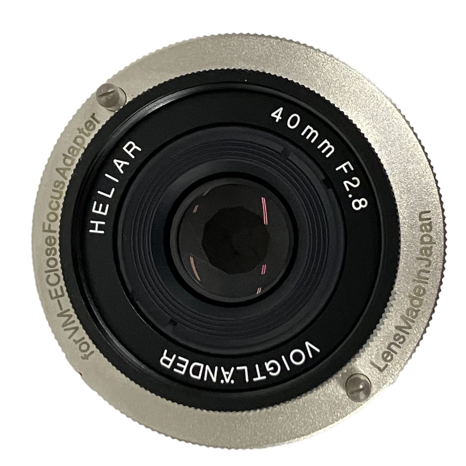 Voigtlander Heliar 40mm f2.8 for VM-E close focus adapter カメラレンズ 中古 S11169710