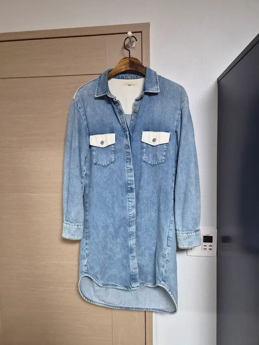マージュ デニム ロング シャツ ONE PIECE