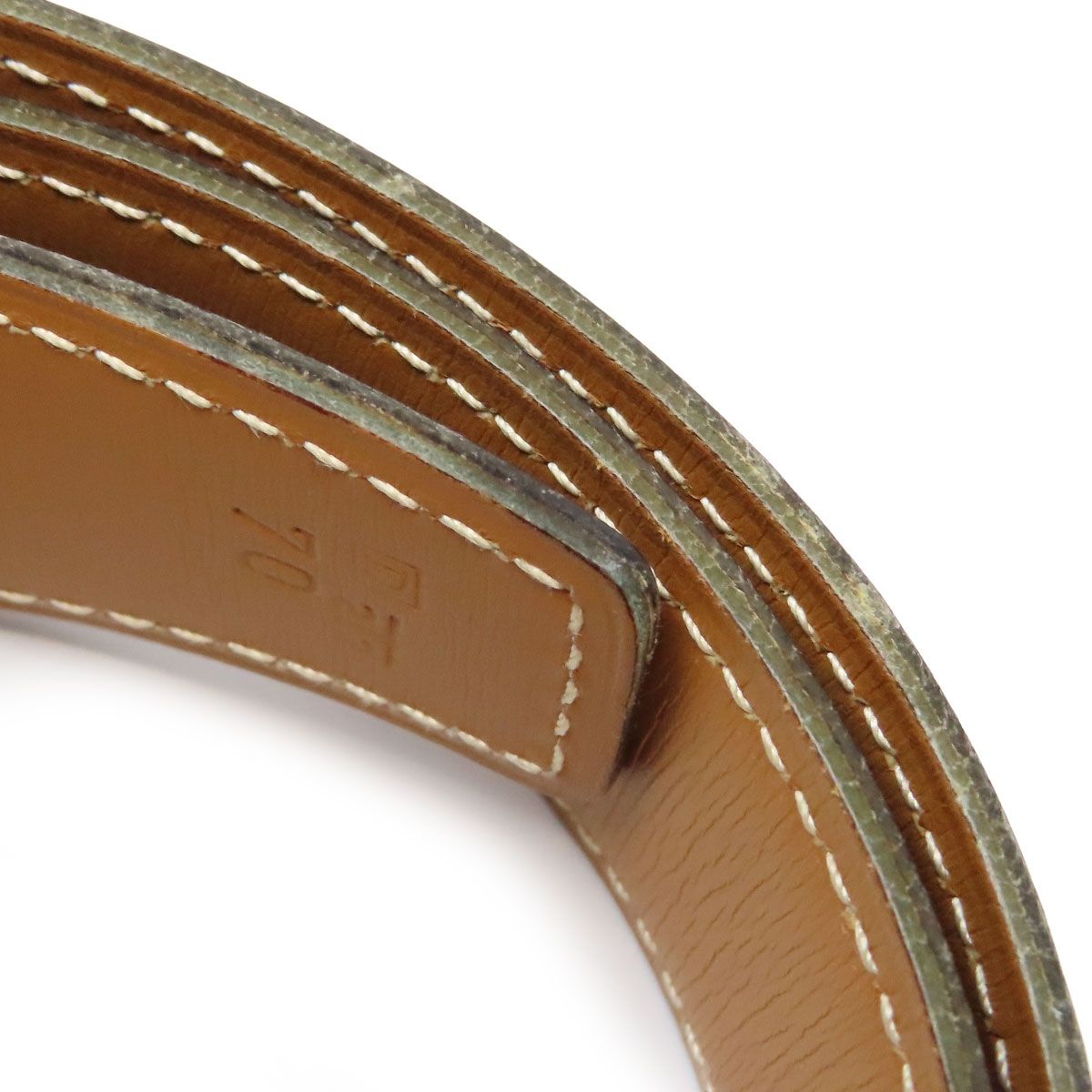 エルメス コンスタンス ベルト リバーシブル 32MM 70 メタル レザー