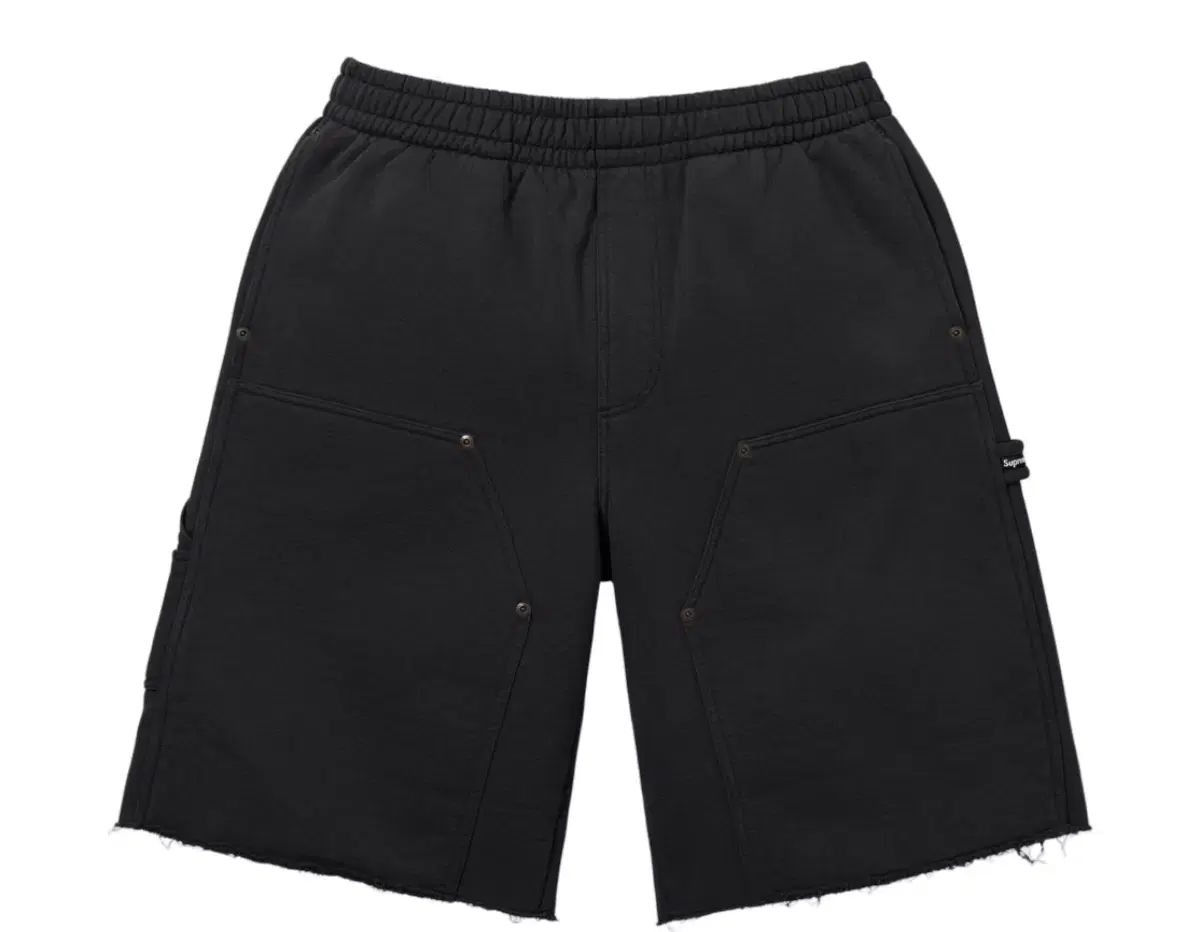 Supreme ダブルニー ペインター スウェットショーツ ブラック - 26SS 42,061円