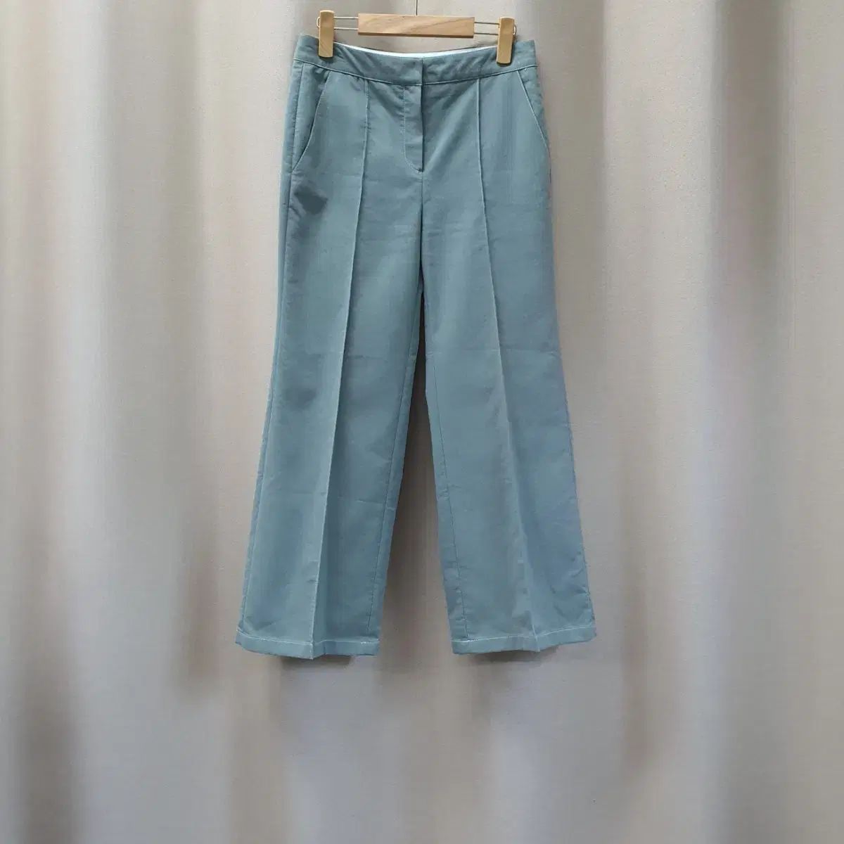 DEWL ブーツカット コットン パンツ