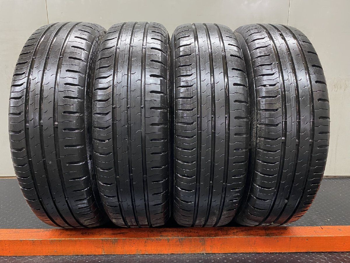 Continental ContiSportContact5 165/70R14 14インチ 夏タイヤ 4本 22年製 バリ溝 ハスラー ヴィッツ マーチ ベルタ パッソ等　(STG211)