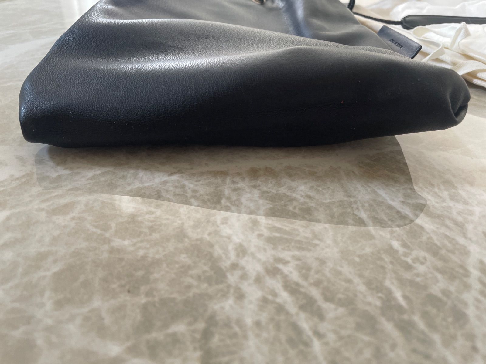 レディース JIL SANDER+ 巾着 ショルダーバッグ エクリュ