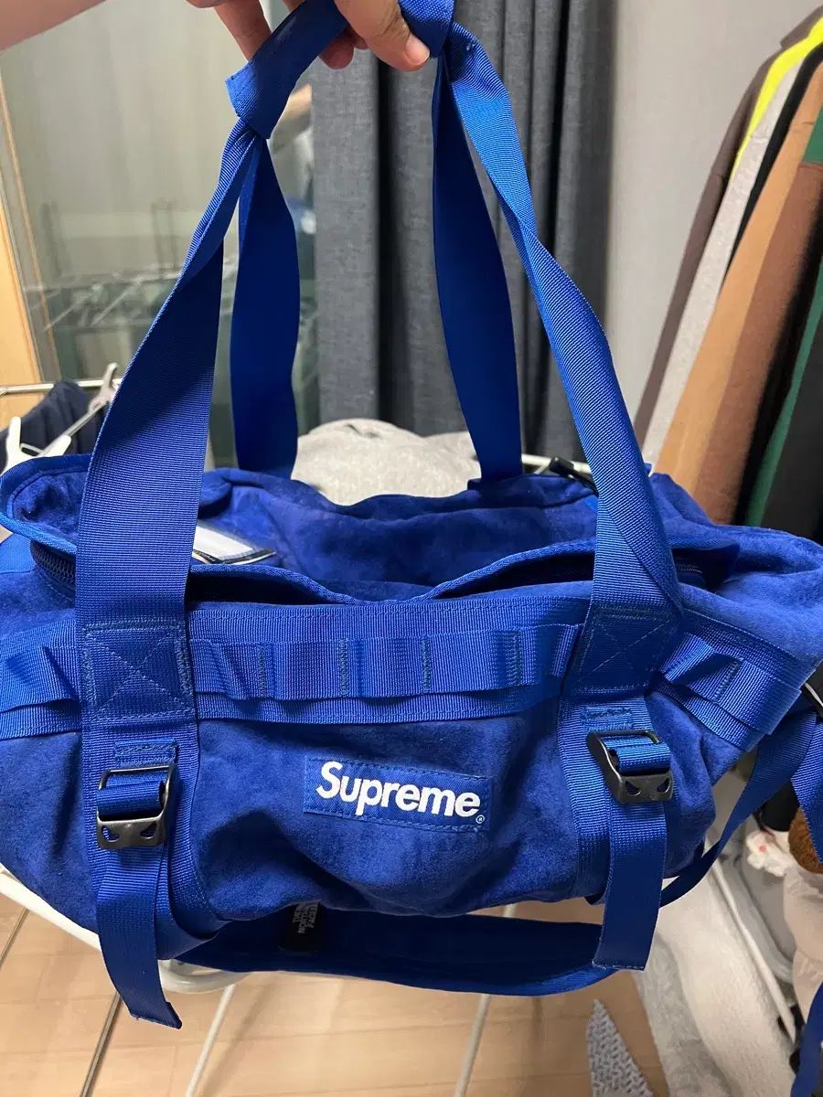 Supreme THE NORTH FACE スウェード パープルパック（ショルダーバッグ バッグ）