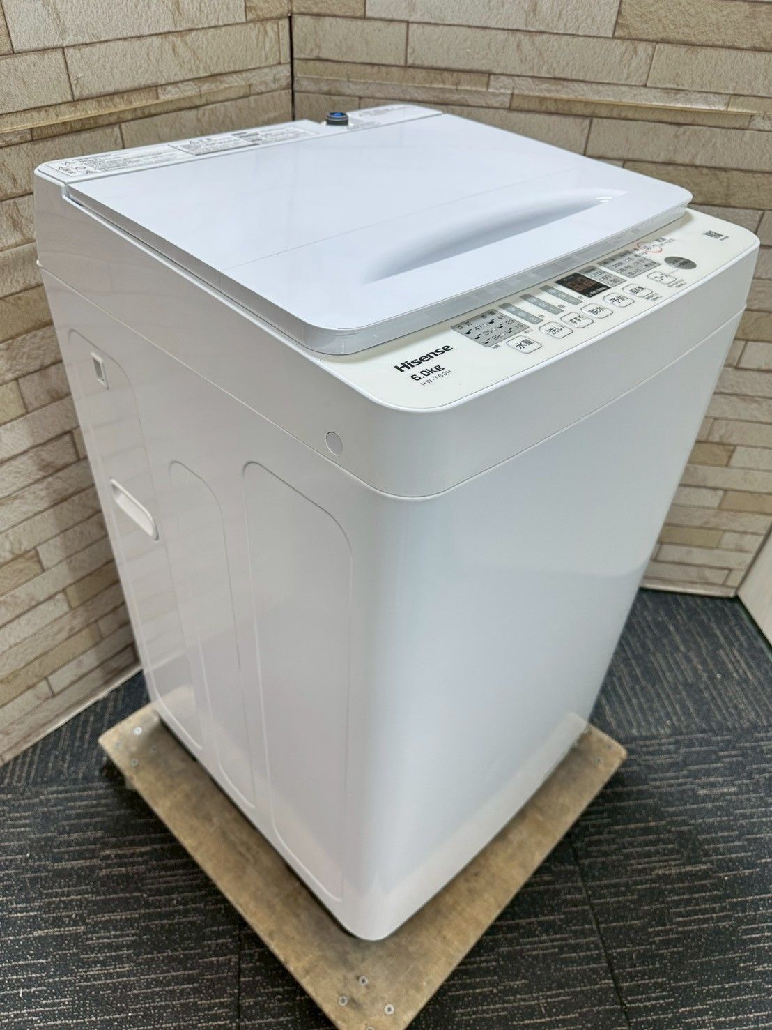 高年式】大阪送料無料☆3か月保障付き☆洗濯機☆ハイセンス☆6kg☆2024 
