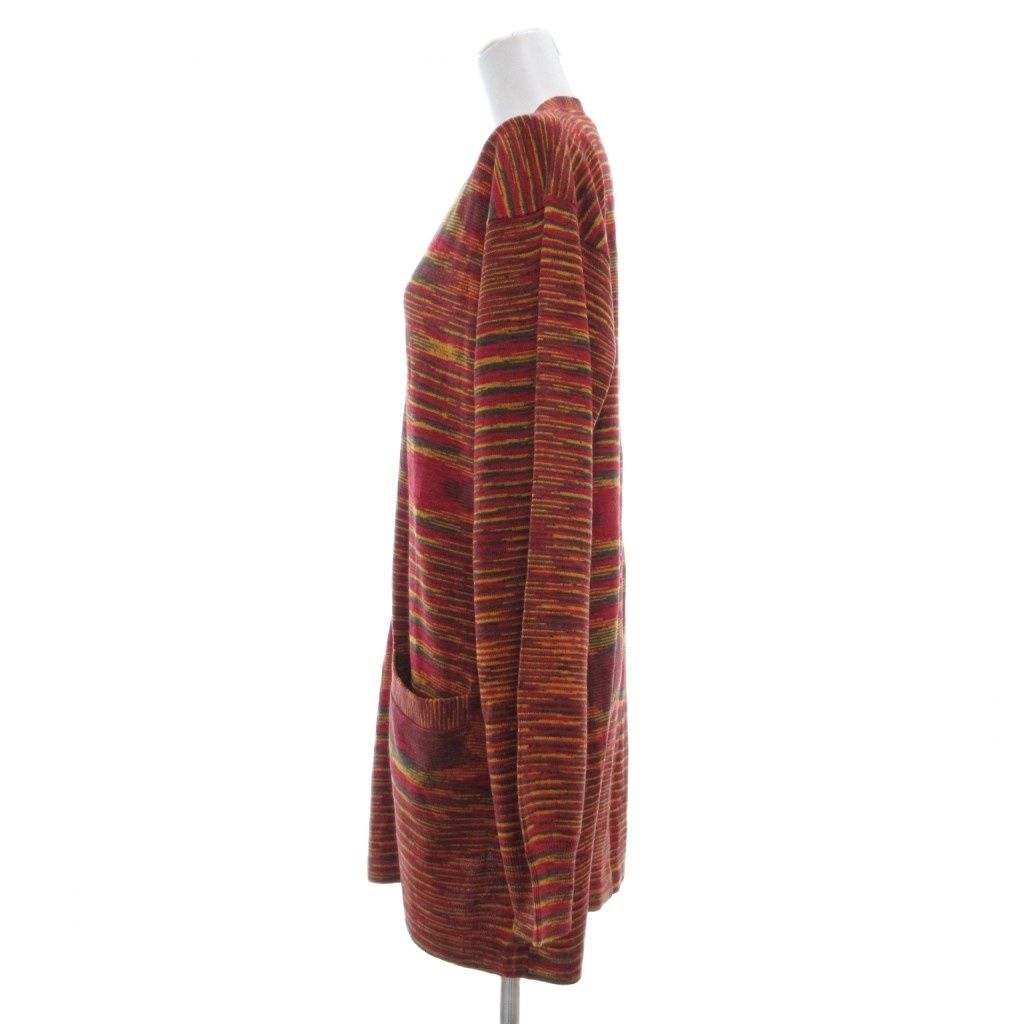 ミッソーニ MISSONI 美品 カーディガン カシシルニット セーター