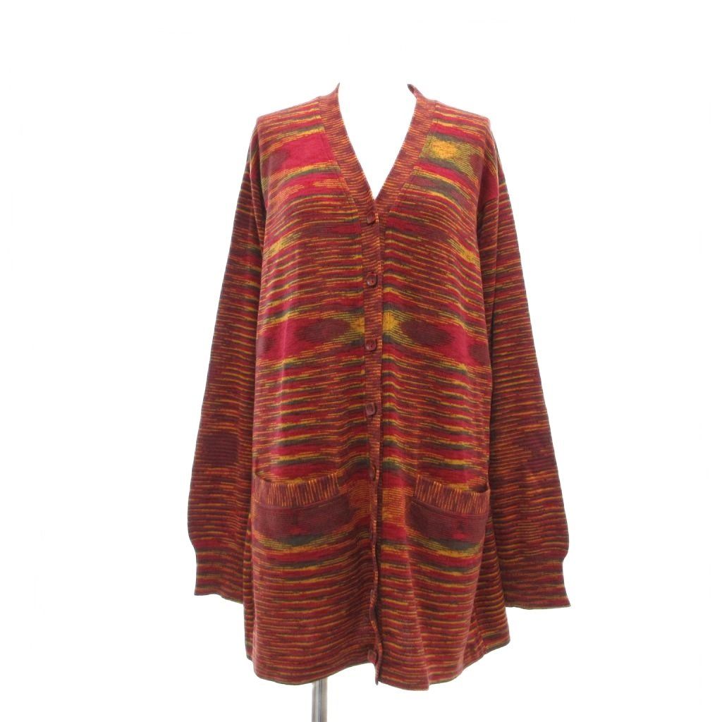 ミッソーニ MISSONI 美品 カーディガン カシシルニット セーター