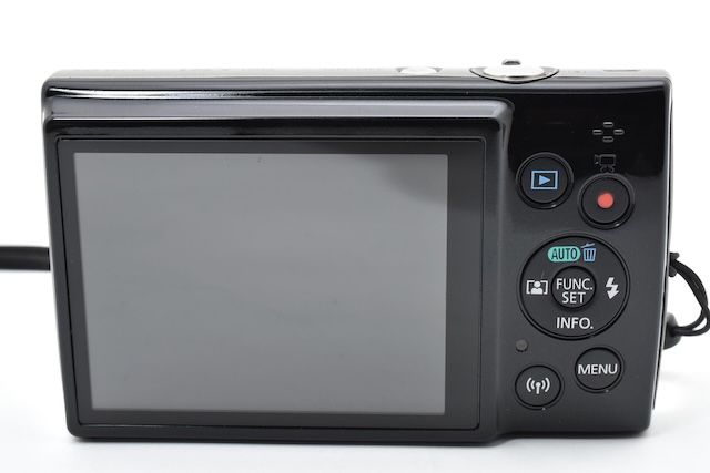 美品＞ Canon デジタルカメラ IXY 190 ブラック 光学10倍ズーム