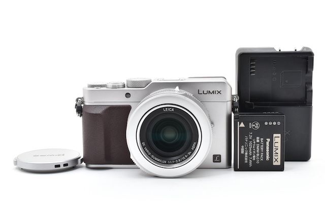 ＜良品＞ パナソニック コンパクトデジタルカメラ ルミックス LX100 シルバー