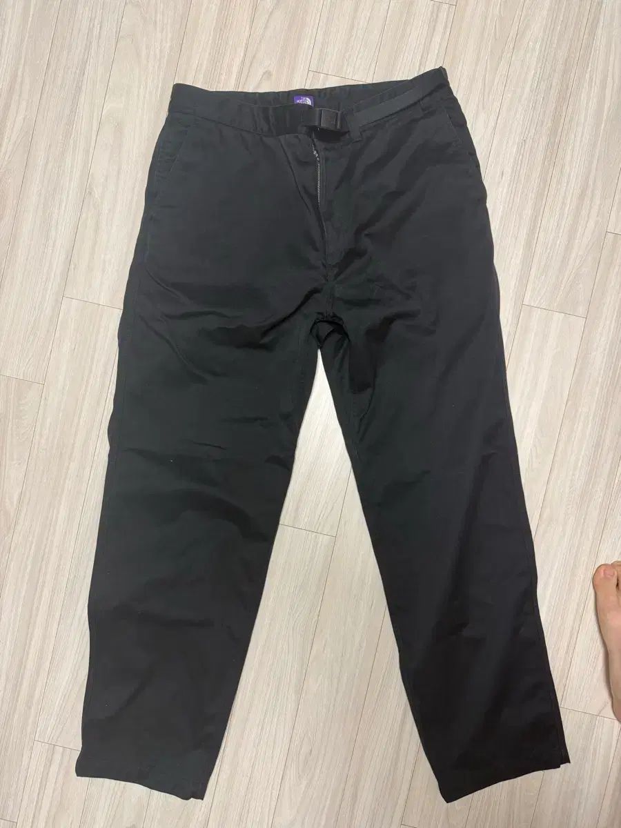 THE NORTH FACE パープルラベル ストレートフィット チノパンツ ブラック