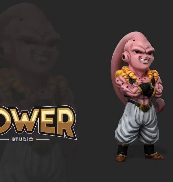 (未開封) POWER ドラゴンボール レジンワールドコレクタブル 魔人ブウ オ－テンクス パワー４