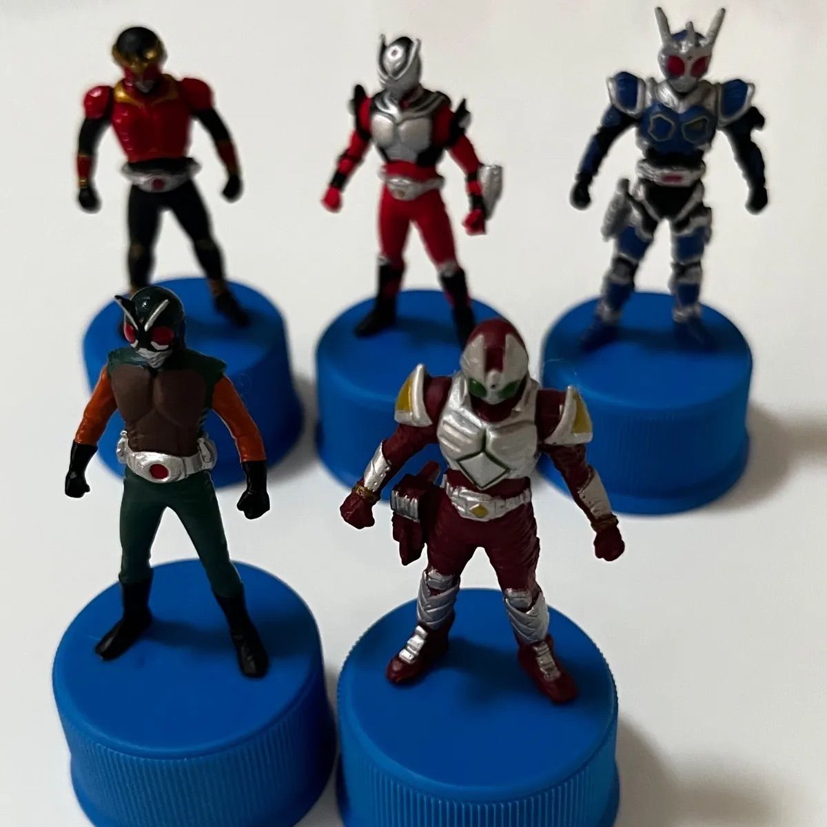 仮面ライダー セブンイレブン ボトルキャップ フィギュア 24体セット 