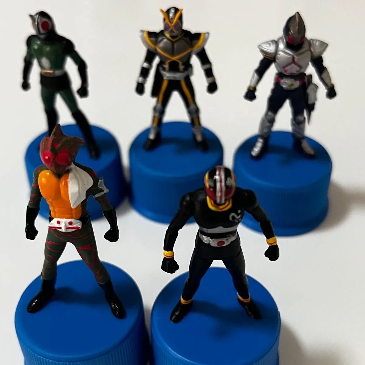 仮面ライダー セブンイレブン ボトルキャップ フィギュア 24体セット 
