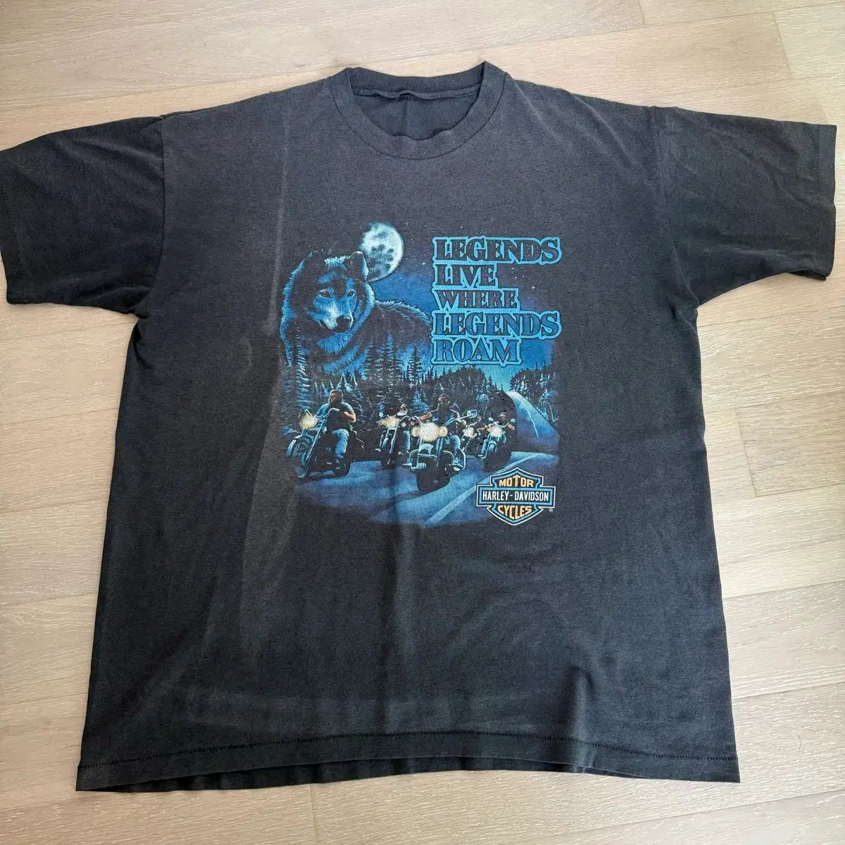 XL 90s ハーレーダビッドソン ヴィンテージ Tシャツ Legends Roam