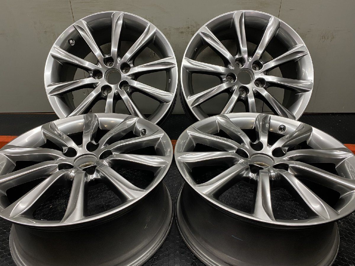 トヨタ 130系 マークX 純正 ホイール18インチ8J+45 PCD114.3 TOYOTA トヨタ 130系マークX 純正ホイール 18インチ 4本 8J5HPCD114.3+