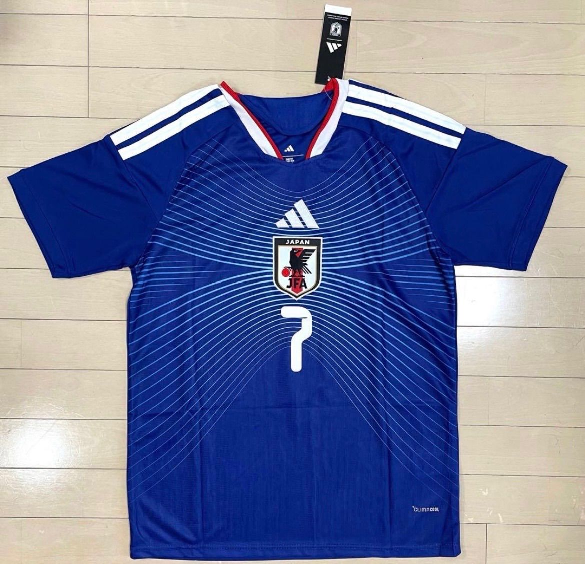 新品未使用 タグ付き サッカー日本代表 最新ユニフォーム 三苫薫