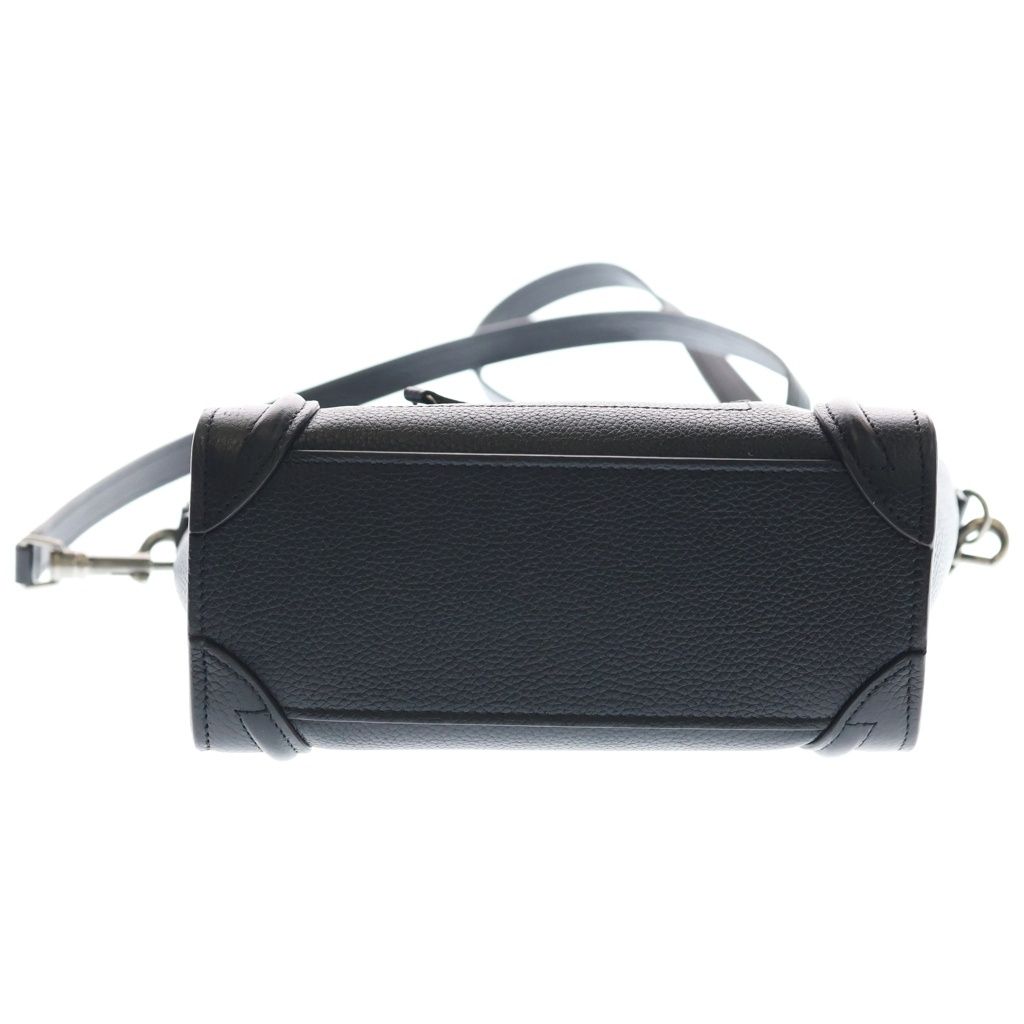 CELINE (セリーヌ) ラゲージナノレザーショッパーバッグ ブラック