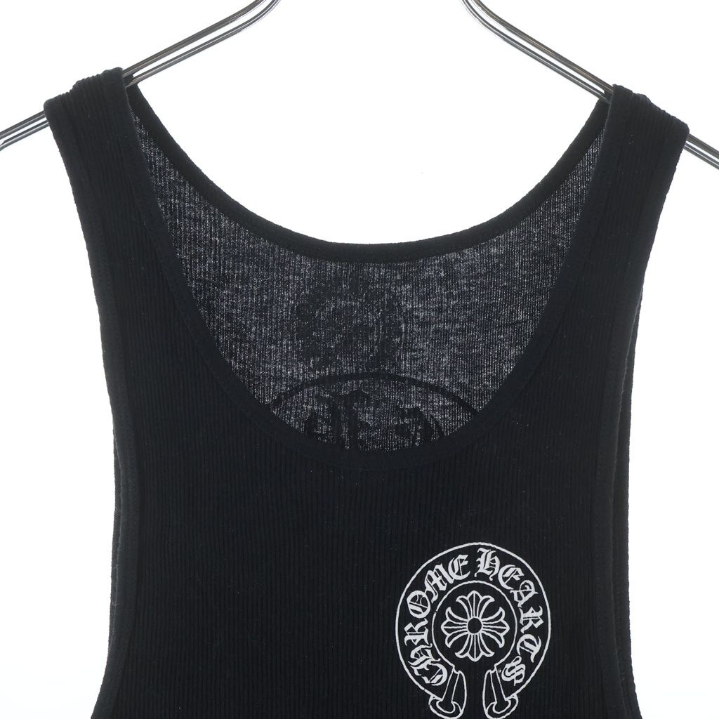 CHROME HEARTS (クロムハーツ) Back Horseshoe Print Tank Top バック