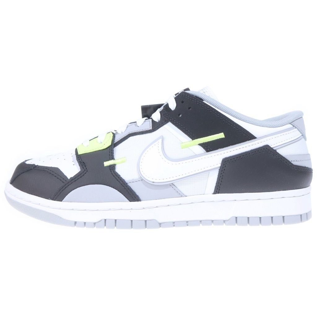 NIKE (ナイキ) DUNK LOW SCRAP ダンク スクラップ ローカットスニーカー グレー US10.5/28.5cm DC9723-001