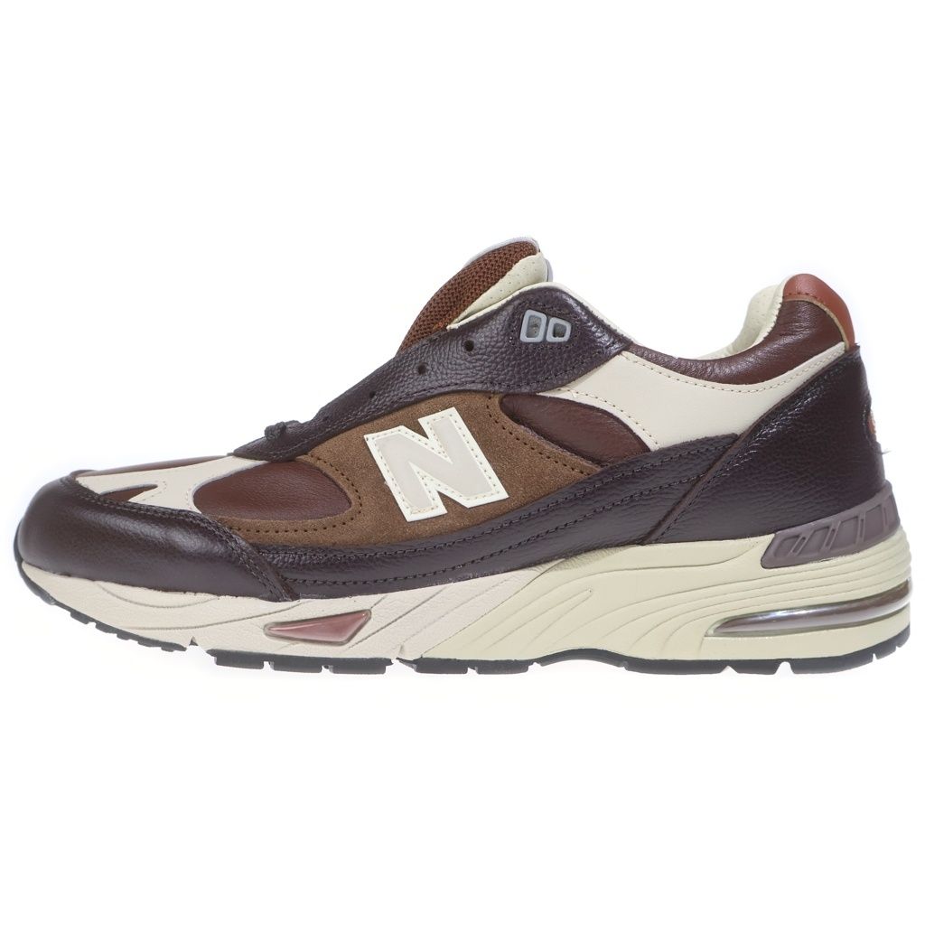 New Balance (ニューバランス) M991GBI レザー ローカットスニーカー ブラウン US11/29cm
