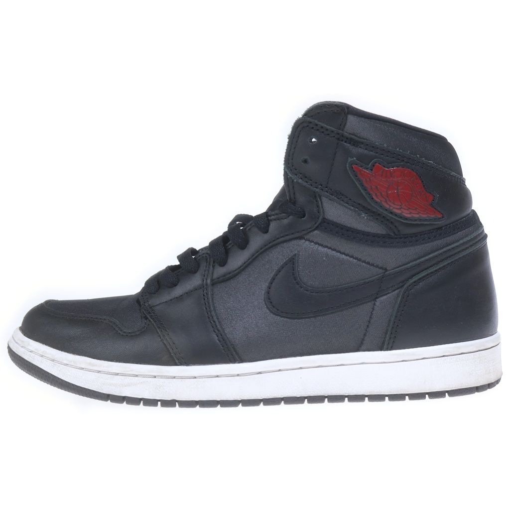NIKE (ナイキ) AIR JORDAN 1 RETRO HIGH OG BLACK GYM RED エアジョーダン1 レトロ ハイカットスニーカー ブラック US10.5/28.5cm 555088-060