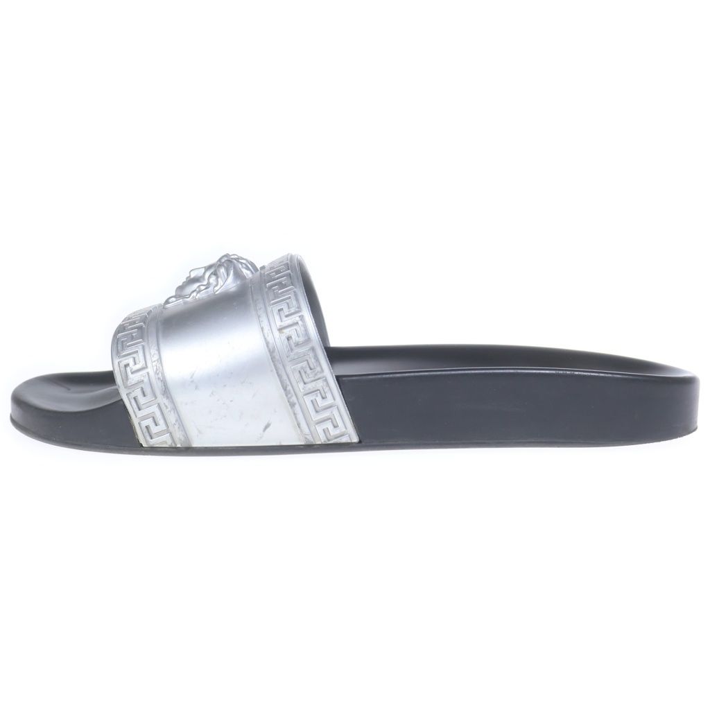 最安値，送料無料 VERSACE (ヴェルサーチ) PALAZZO SLIDER SANDALS