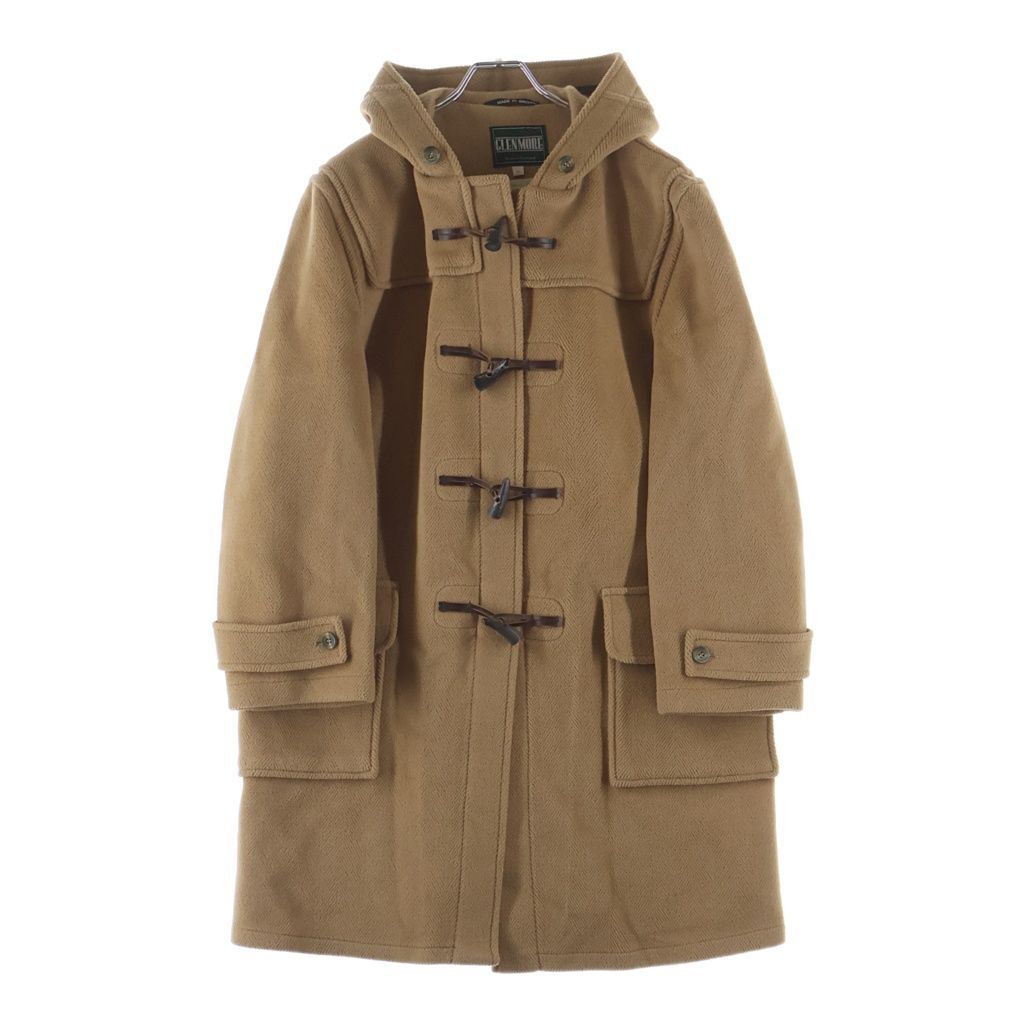 NO BRAND (ノーブランド) GLENMORE グレンモア Herringbone Duffle Coat ヘリボーン ダッフルコート ブラウン